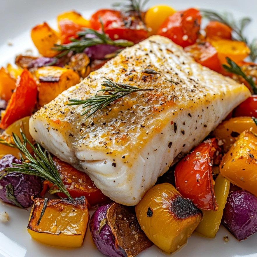 Білковий обід з овочами